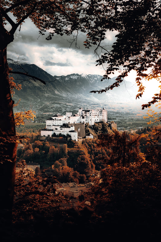 Fortress of Hohen Salzburg by Daniel J. Schwarz - Wifi Infrarood Verwarmingspaneel