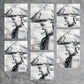 CONICAL HAT B&W by Ha Duong - Wifi Infrarood Verwarmingspaneel